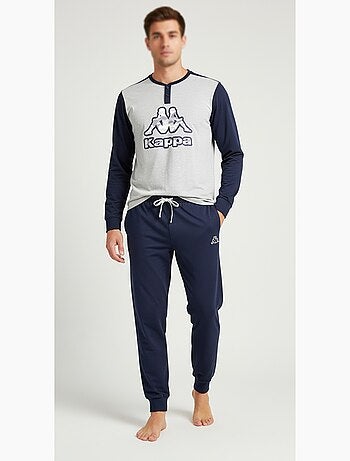 Kappa Pyjama Homme Long Coton