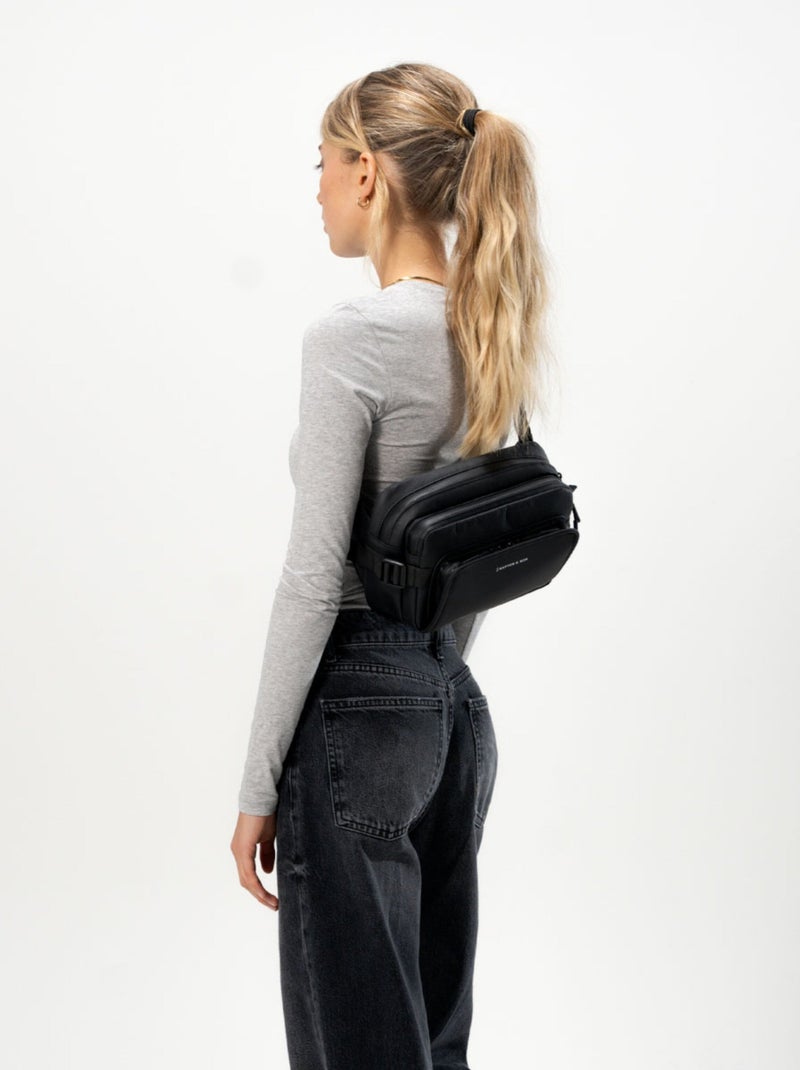 Kapten & Son Sacoche Crossbody Lisbon Noir - Kiabi