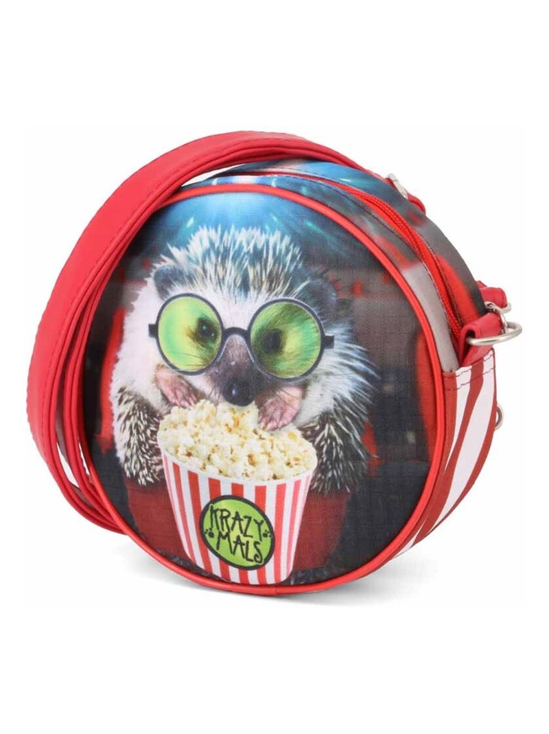 Karactermania Krazymals Hedgehog Sac à Bandoulière Rond, Multicolore Multicolore - Kiabi