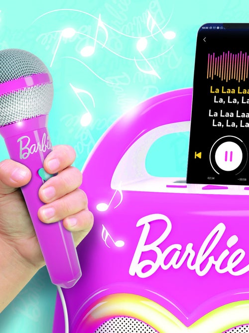 KARAOKE BARBIE PARTYMAKER - Kiabi