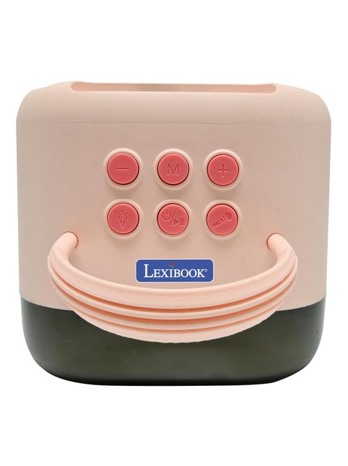 Karaoke Bluetooth Rose avec 2 micros sans fil - Kiabi