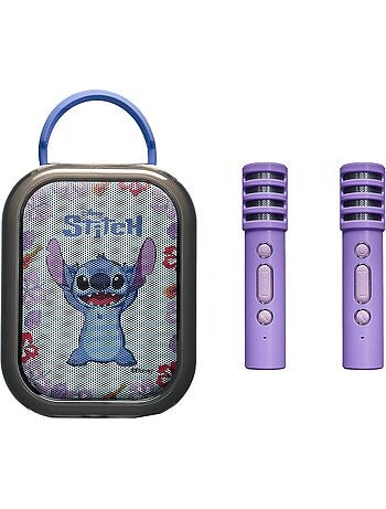 Karaoke Bluetooth Stitch avec 2 micros sans fil