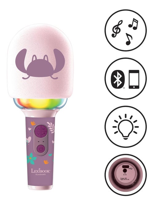 Karaoke Microphone Angel - Microphone avec effets sonores et lumineux - Kiabi