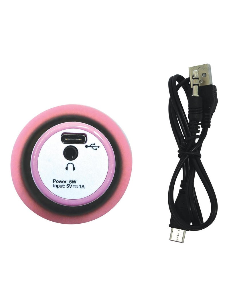 Karaoke microphone bluetooth/sans fil barbie avec effets sonores et lumineux Rose - Kiabi