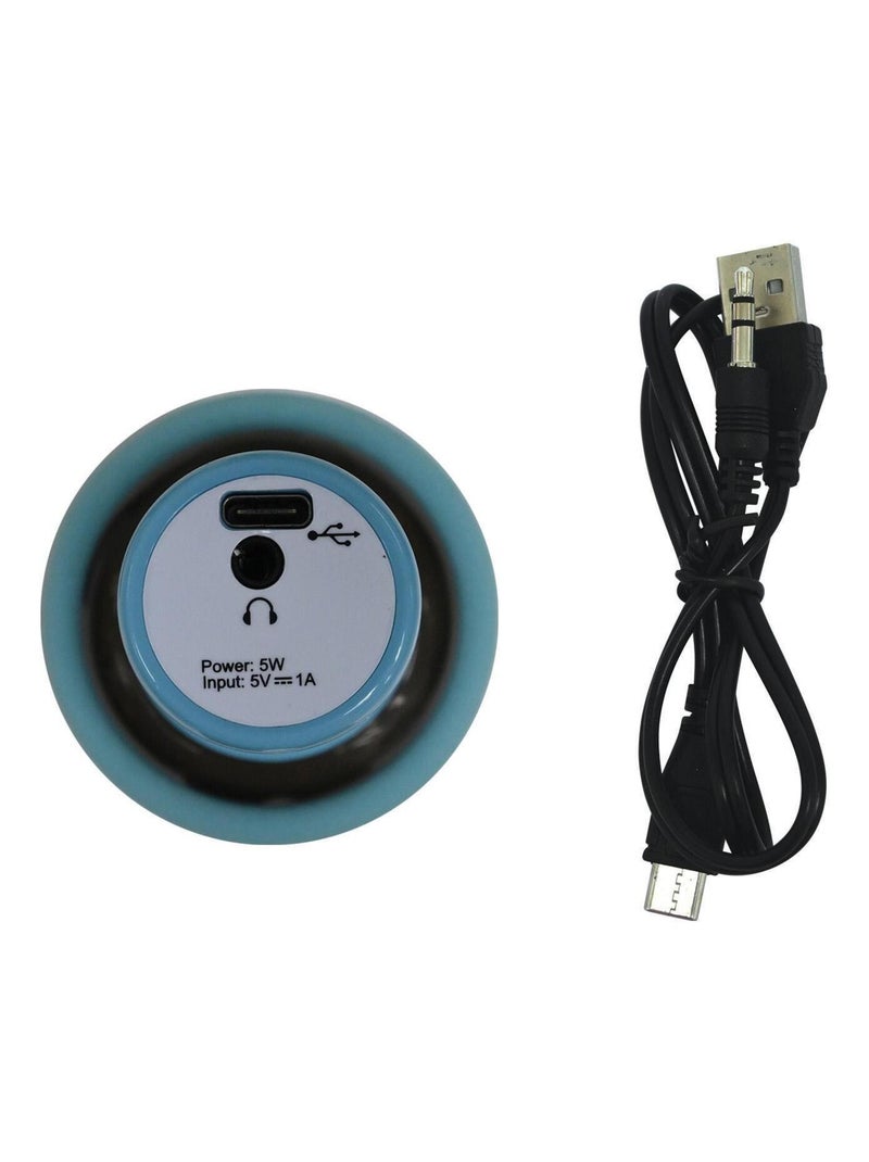 Karaoke Microphone Bluetooth/Sans fil Sitch avec effets sonores et lumineux Bleu - Kiabi