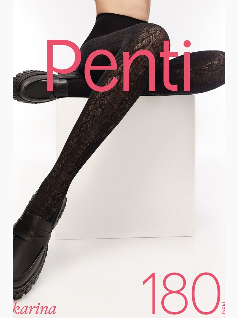 Karina collant enfant penti Noir - Kiabi