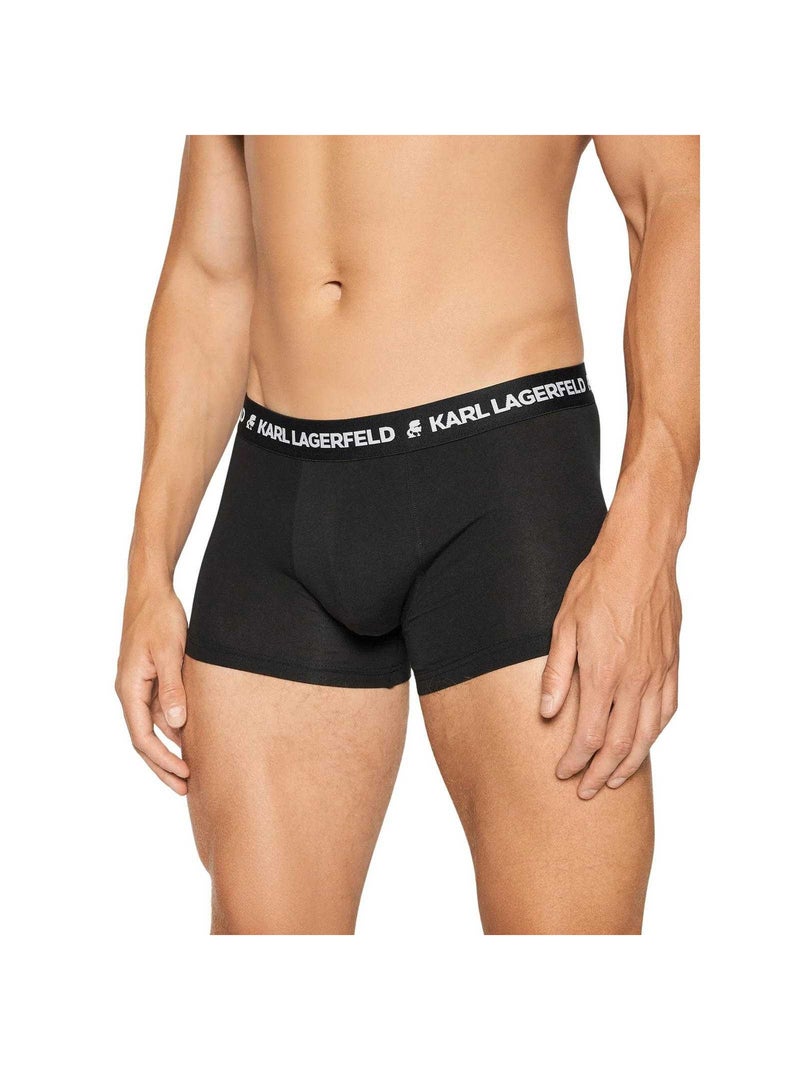 Karl Lagerfeld - Boxers motif/style logo Noir - Kiabi
