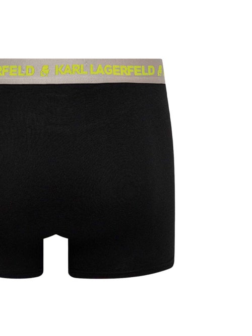 Karl Lagerfeld - Boxers motif/style métallisé - Kiabi