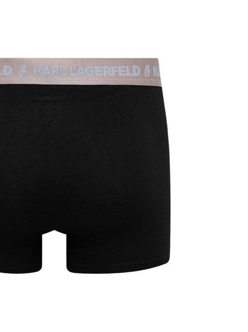 Karl Lagerfeld - Boxers motif/style métallisé - Kiabi