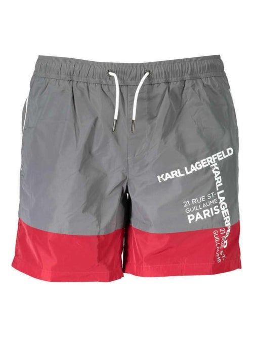 Karl Lagerfeld - Short de bain motif/style Deux Tons - Kiabi Karl Lagerfeld - Short de bain motif/style Deux Tons - Kiabi