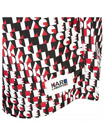 Karl Lagerfeld - Short de bain motif/style imprimé intégral