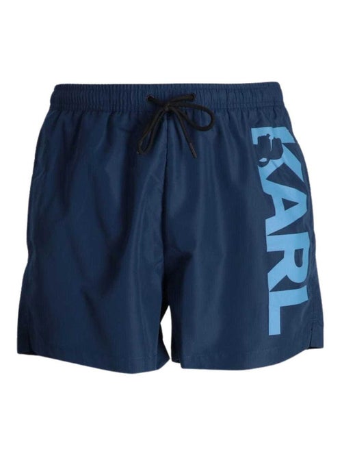 Karl Lagerfeld - Short de bain motif/style logo latéral - Kiabi