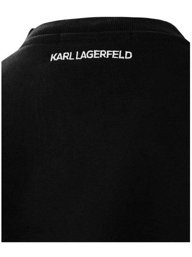 Karl Lagerfeld - Sweat motif/style imprimé Noir - Kiabi