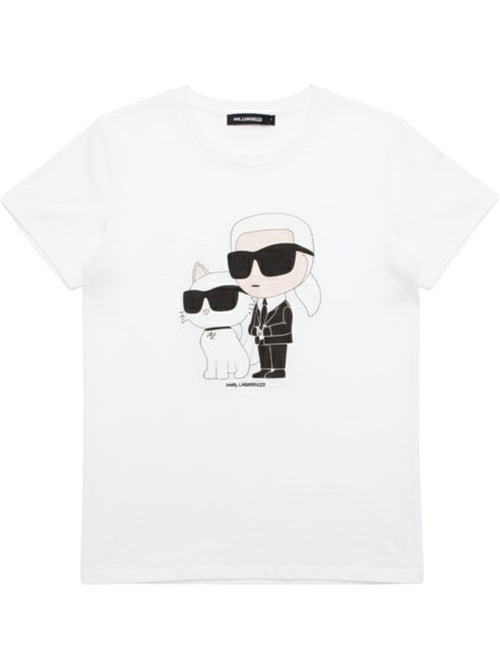 Karl Lagerfeld - T-shirt motif/style imprimé - Kiabi