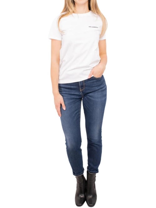 Karl Lagerfeld - T-shirt motif/style Logo brodé - Kiabi