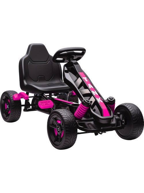 Kart à pédales enfant Go Kart carter chaine fermé dossier haut - Kiabi