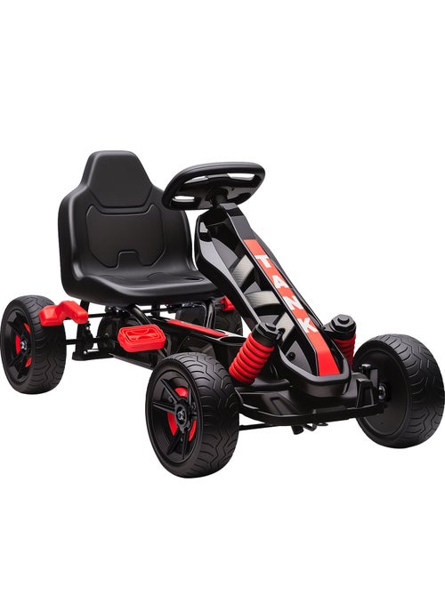 Kart à pédales enfant Go Kart carter chaine fermé dossier haut - Kiabi