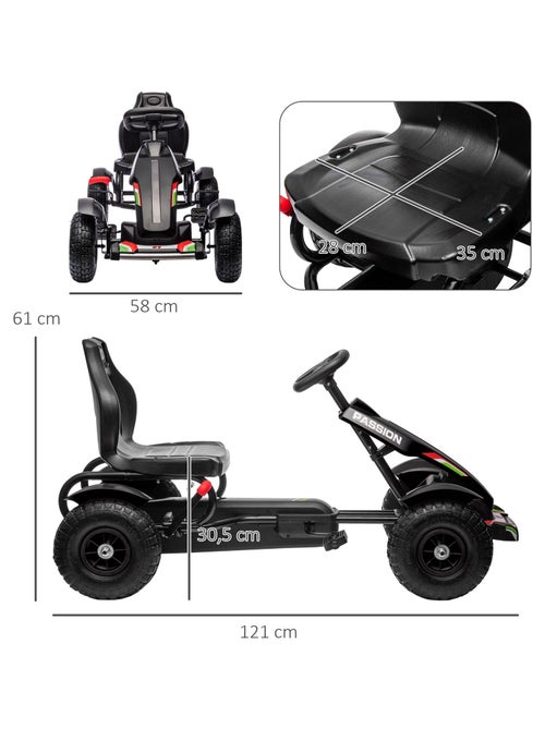 Kart à pédales enfant Go kart Formule 1 Racing passione italia - Kiabi