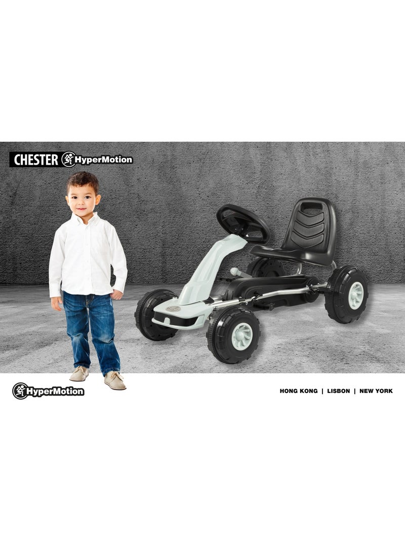 Kart à pédales enfant style course 3-6 ans marche avant arrière freins sûrs N/A - Kiabi