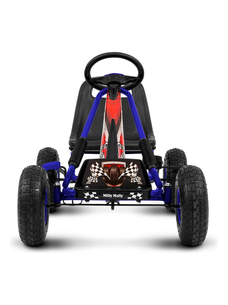 Kart à pédales thor - couleur bleu Bleu - Kiabi