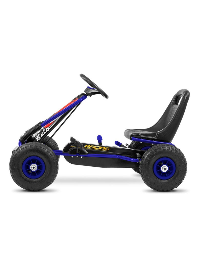 Kart à pédales thor - couleur bleu Bleu - Kiabi