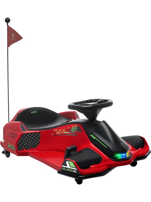 Kart électrique drift enfant 12v 2 vitesses 3-8 km/h - Kiabi Kart électrique drift enfant 12v 2 vitesses 3-8 km/h - Kiabi