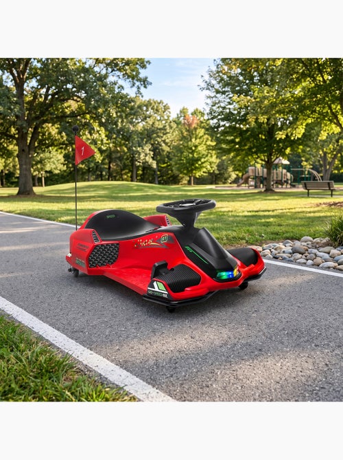 Kart électrique drift enfant 12v 2 vitesses 3-8 km/h - Kiabi Kart électrique drift enfant 12v 2 vitesses 3-8 km/h - Kiabi