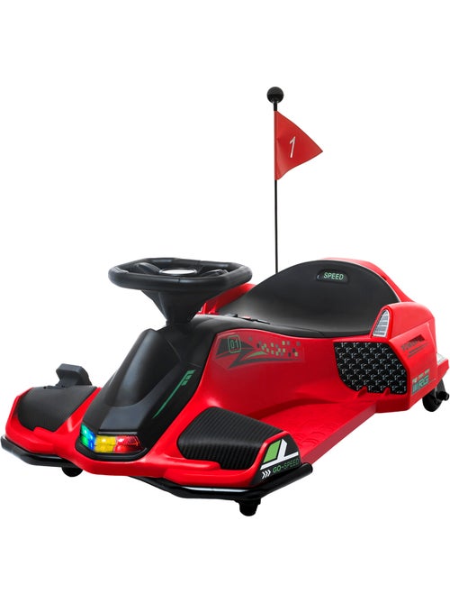 Kart électrique drift enfant 12v 2 vitesses 3-8 km/h - Kiabi Kart électrique drift enfant 12v 2 vitesses 3-8 km/h - Kiabi