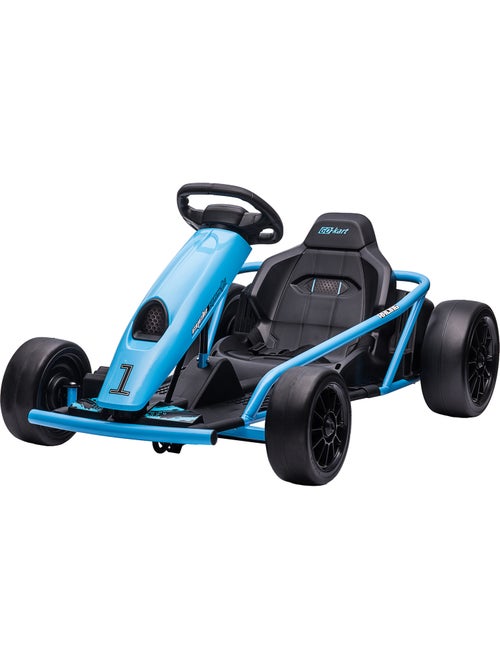 Kart électrique drift enfant 24v 2 vitesses 6-13 km/h - Kiabi