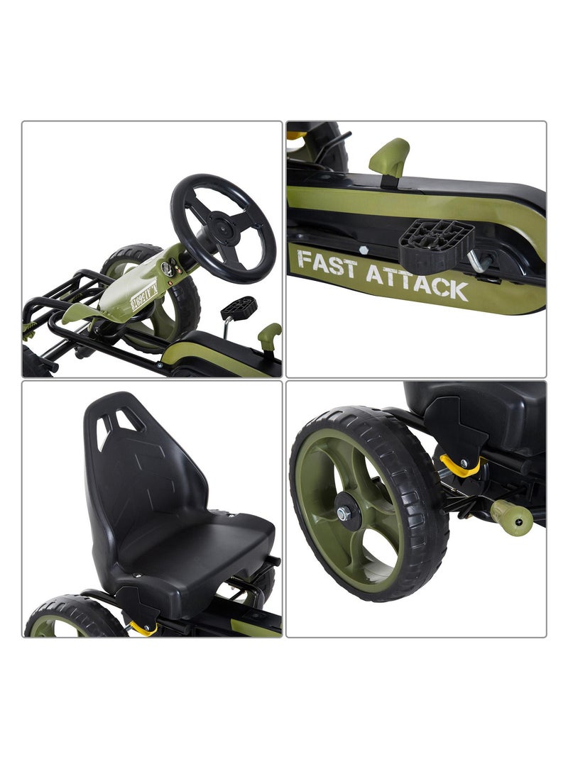 kart pour enfants à pédales Vert - Kiabi