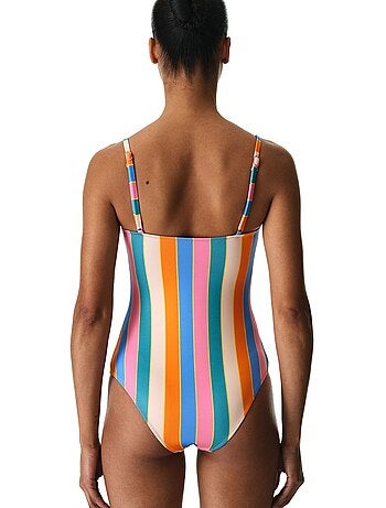 Katelyn maillot de bain rayé penti