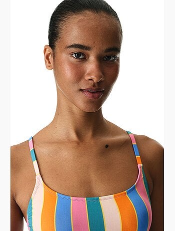 Katelyn maillot de bain rayé penti