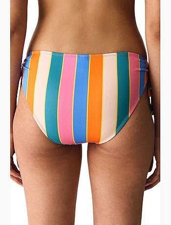 Katelyn ring bas de bikini rayé taille mi-haute penti