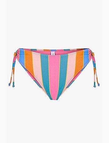 Katelyn ring bas de bikini rayé taille mi-haute penti