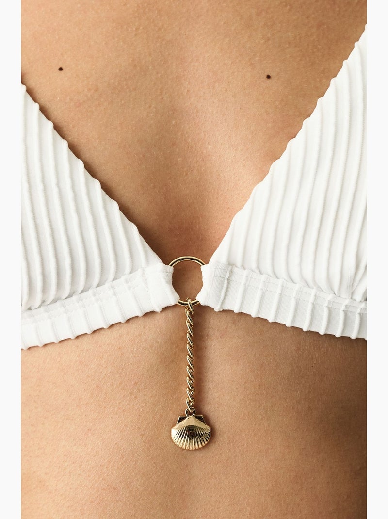 Kea haut de bikini triangle penti Blanc - Kiabi