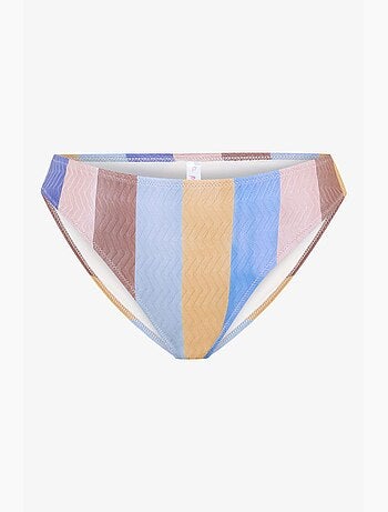 Keira stripe slip de bikini rayé penti