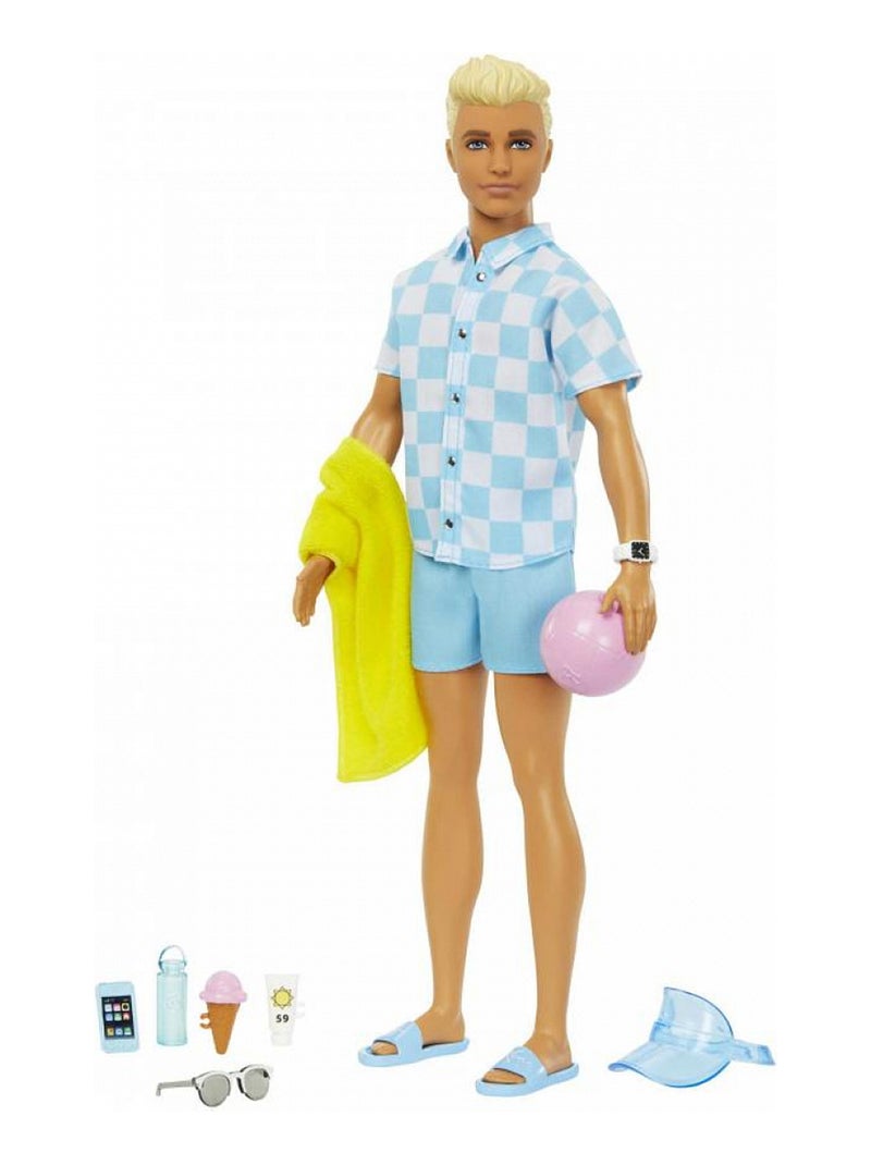 Ken tenue de plage Barbie Film Beige - Kiabi