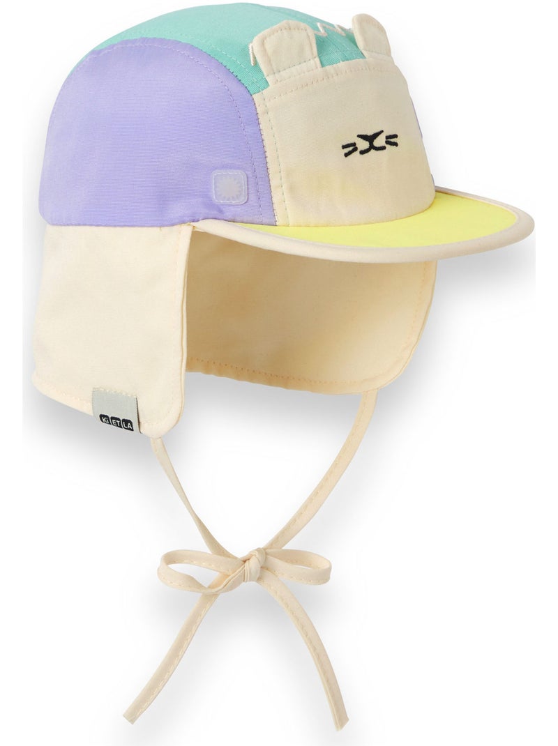 Ki et la - casquette anti-uv camper fun Jaune - Kiabi