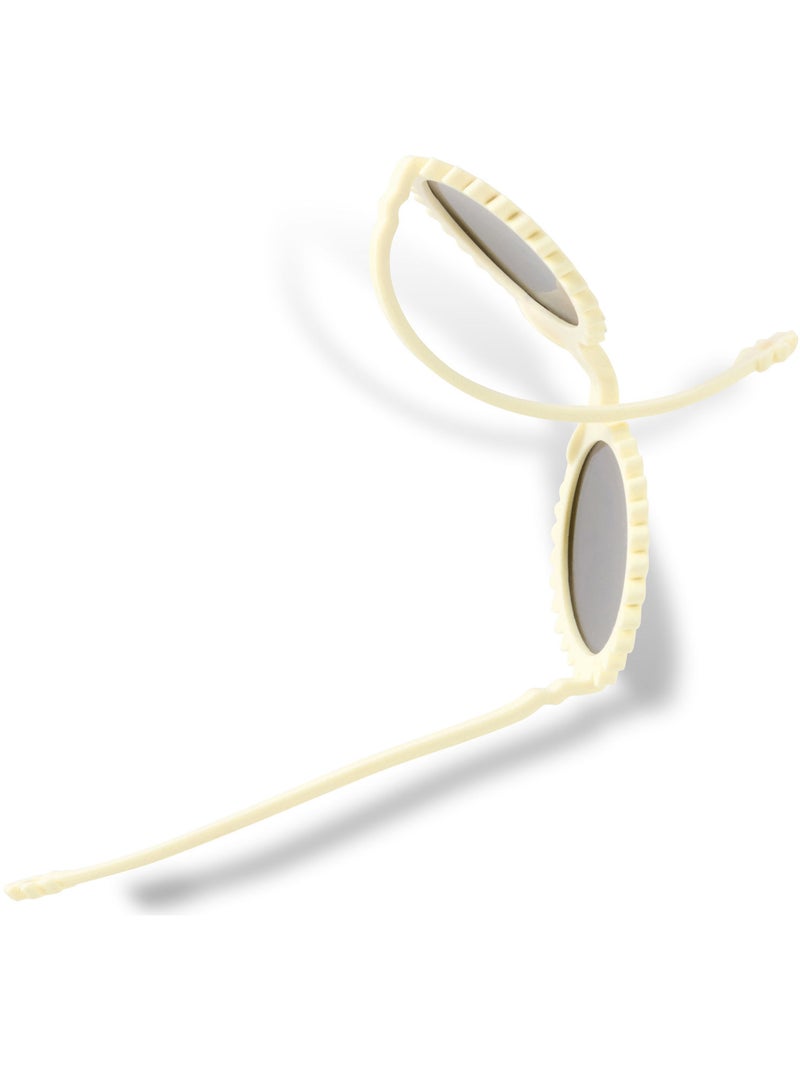 Ki ET LA - Lunettes de soleil Fleur Jaune - Kiabi