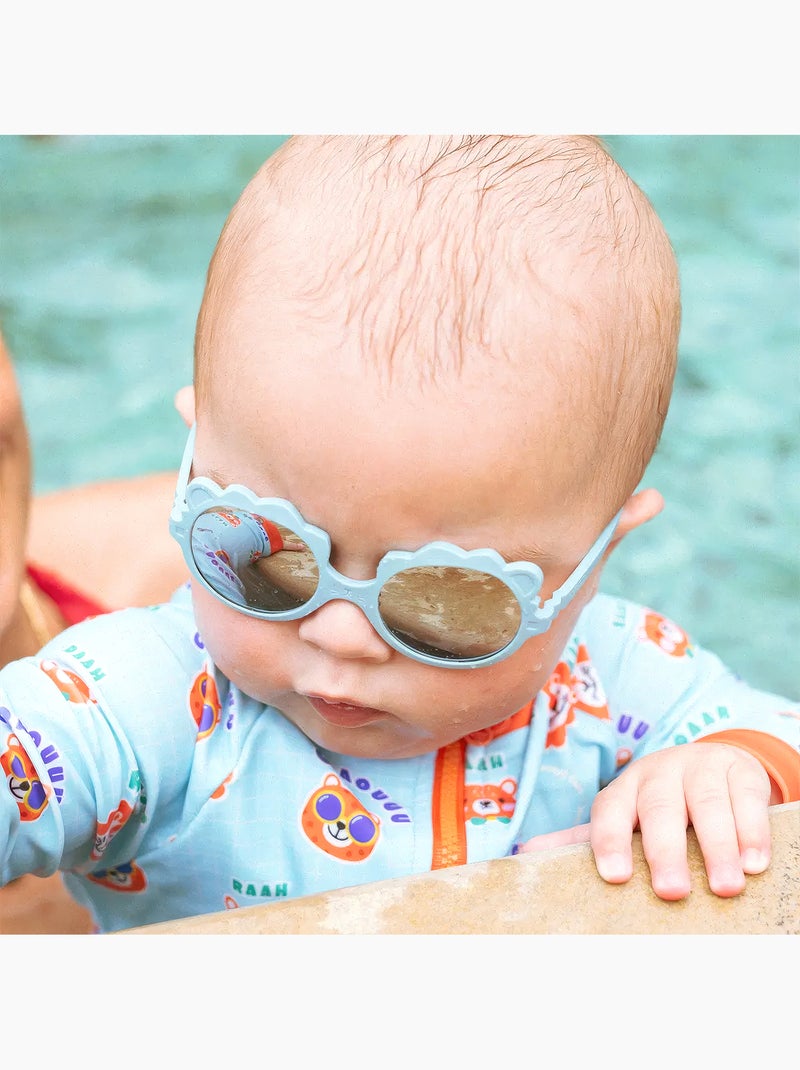 Ki ET LA | Lunettes de soleil Lion Bleu ciel - Kiabi