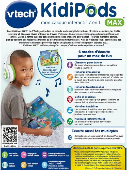 Kidipods Max - Vtech - Kiabi