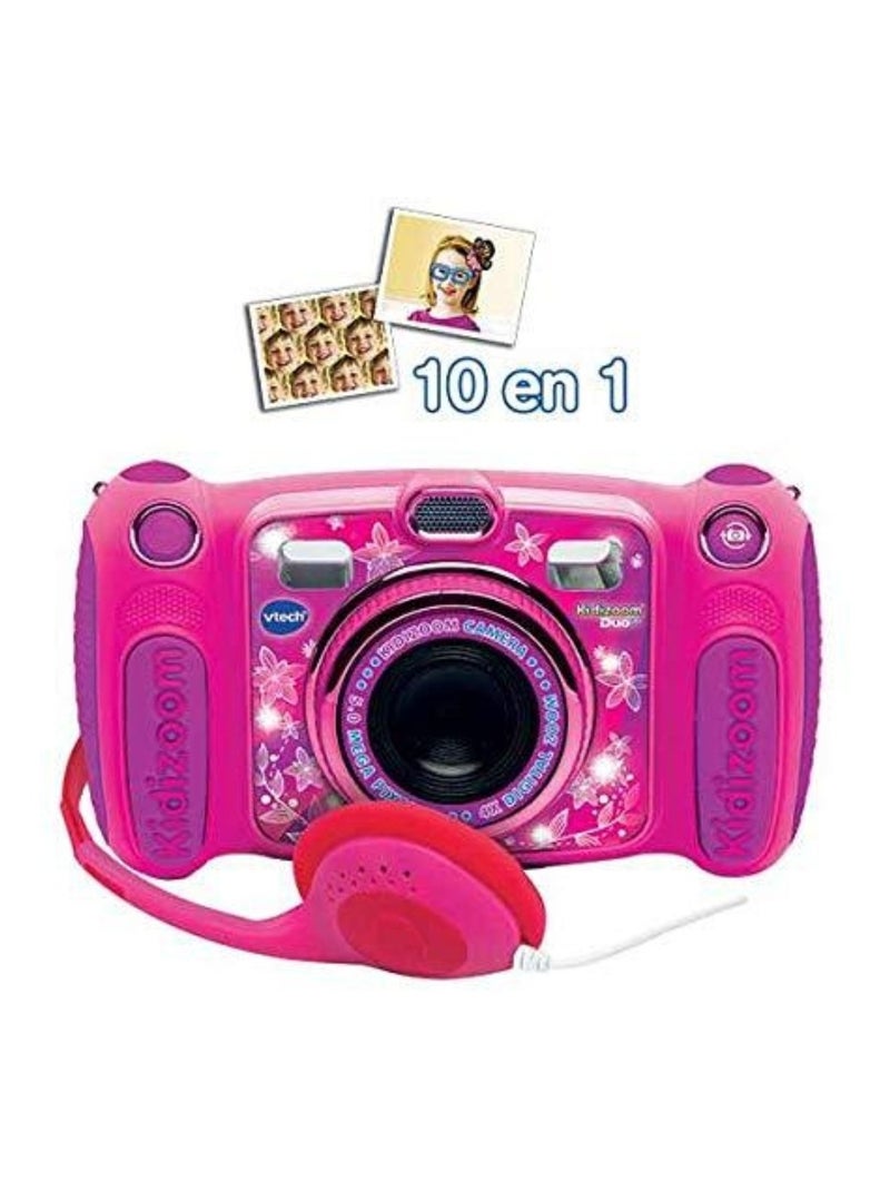 KidiZoom Duo DX – Appareil photo numérique enfant (rose) – Double caméra 5 MP + 2 MP • Selfies N/A - Kiabi