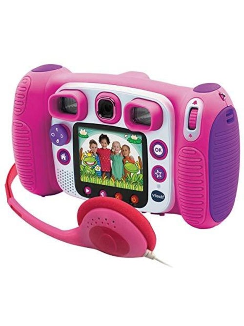 KidiZoom Duo DX – Appareil photo numérique enfant (rose) – Double caméra 5 MP + 2 MP • Selfies - Kiabi
