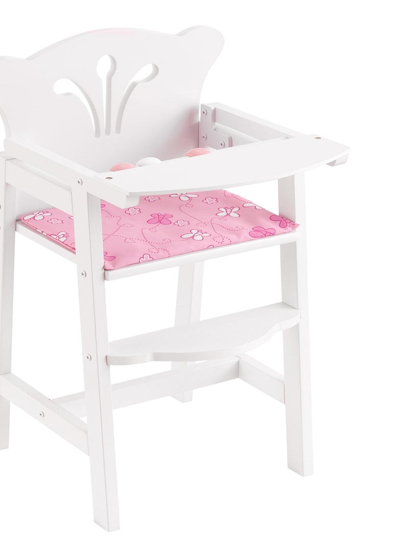 KidKraft - Chaise haute de poupée en bois Lil' Doll - accessoire pour poupée N/A - Kiabi