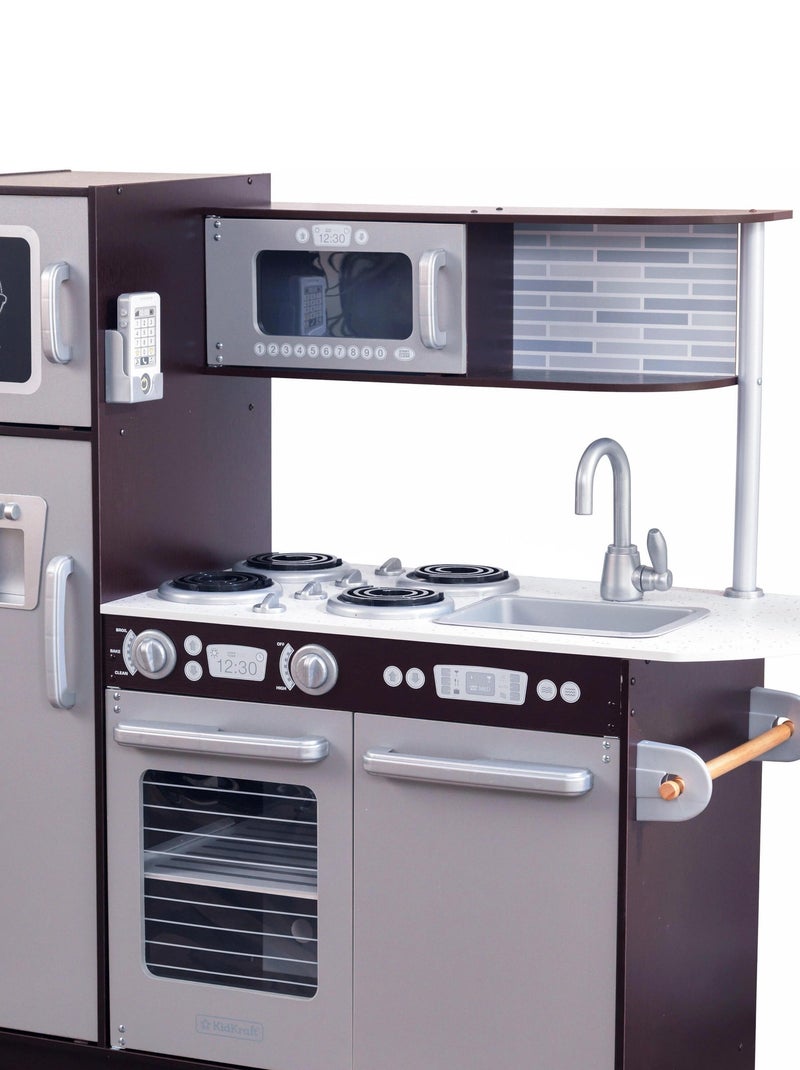 KidKraft - Cuisine enfant en bois Uptown Espresso N/A - Kiabi