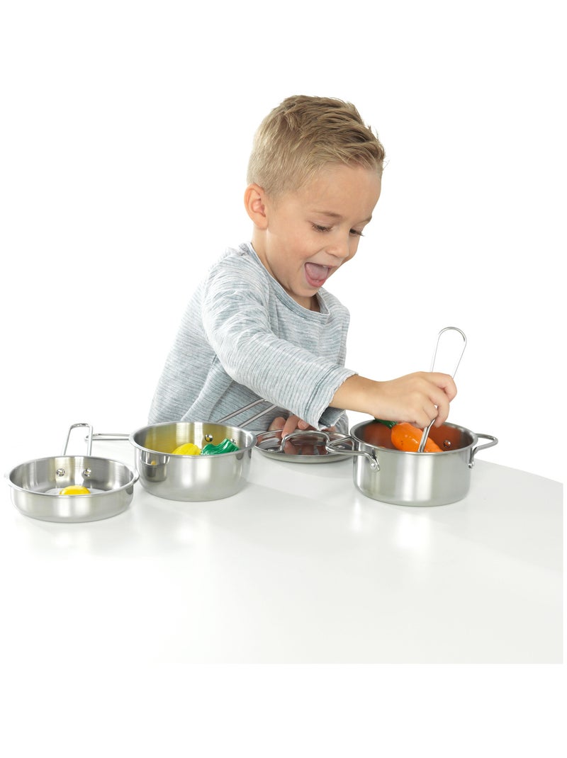 KidKraft - Ensemble Batterie de Cuisine enfant Deluxe avec 11 accessoires de cuisine N/A - Kiabi