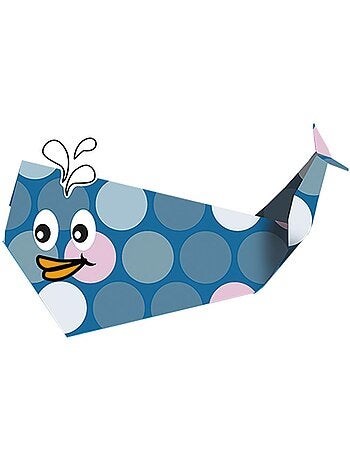 Kids origami - baleine