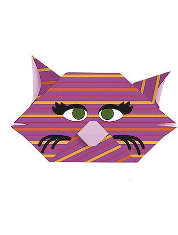 Kids origami - chat