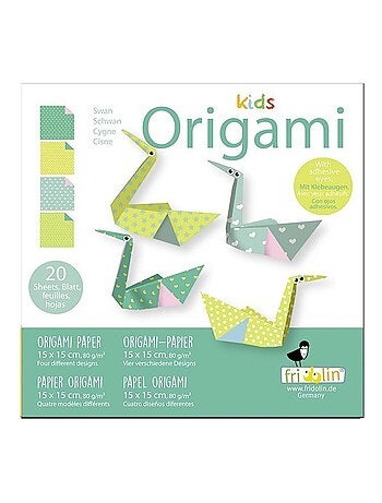 Kids origami - cygne