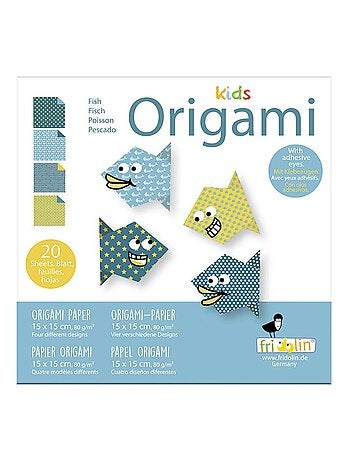 Kids origami - poisson